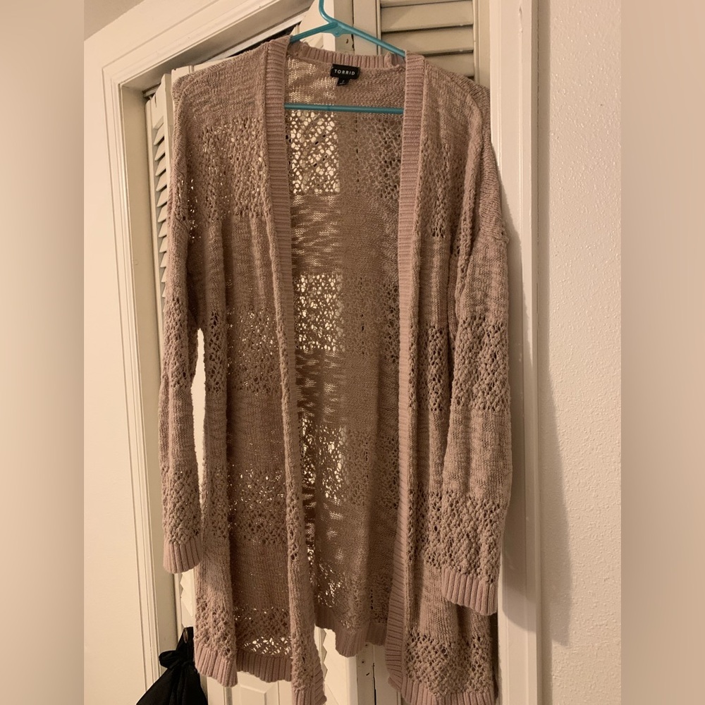 Knit cardigan